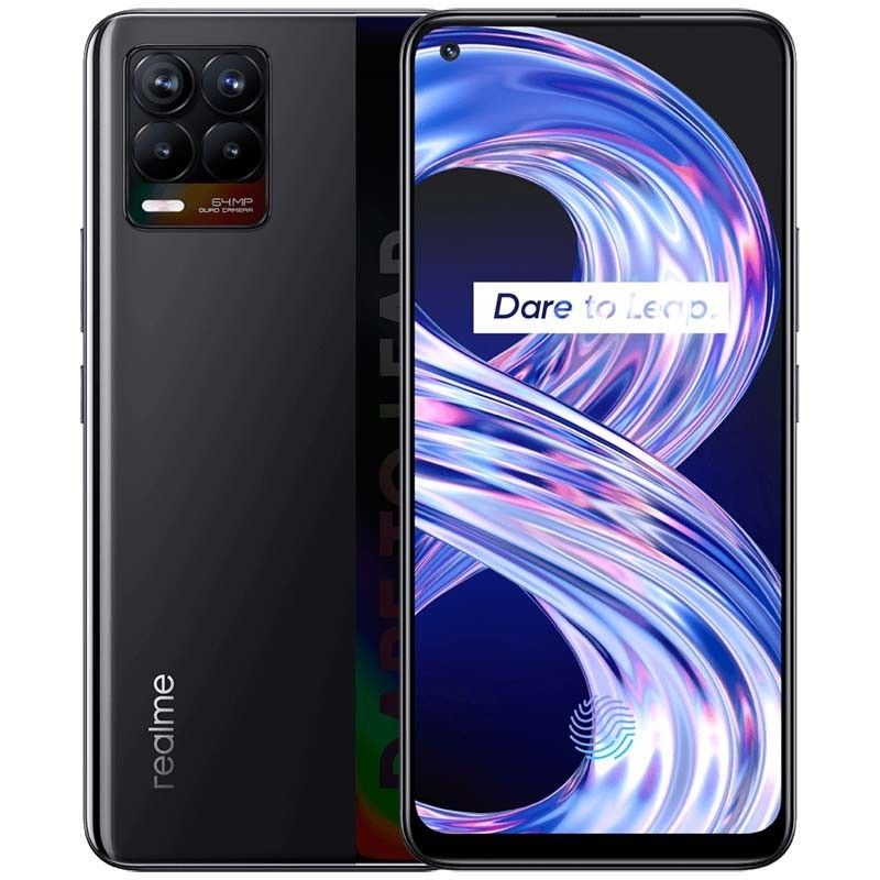 Realme 8 6+128GB 4G Black - Zigzag