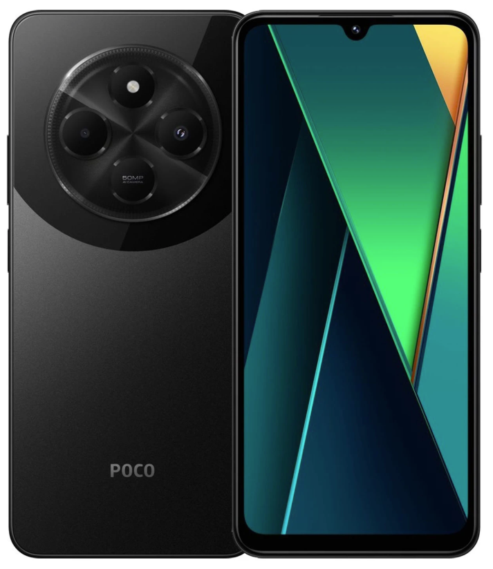 POCO C75 ブラック 8GB RAM 256GB ROM Xiaomi POCO C75 8GB/256GB Black - Zigzag