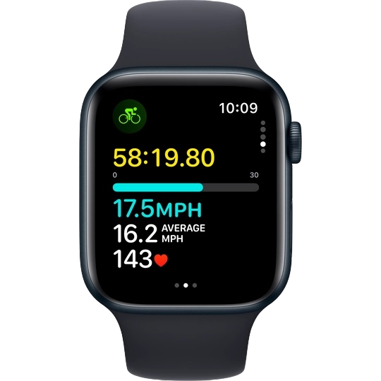 その他 Apple Watch - APPLE WATCH5 44 SGAL BKSB140-220 201909 Buy Apple Watch SE GPS + Cellular, 40mm Midnight Aluminum