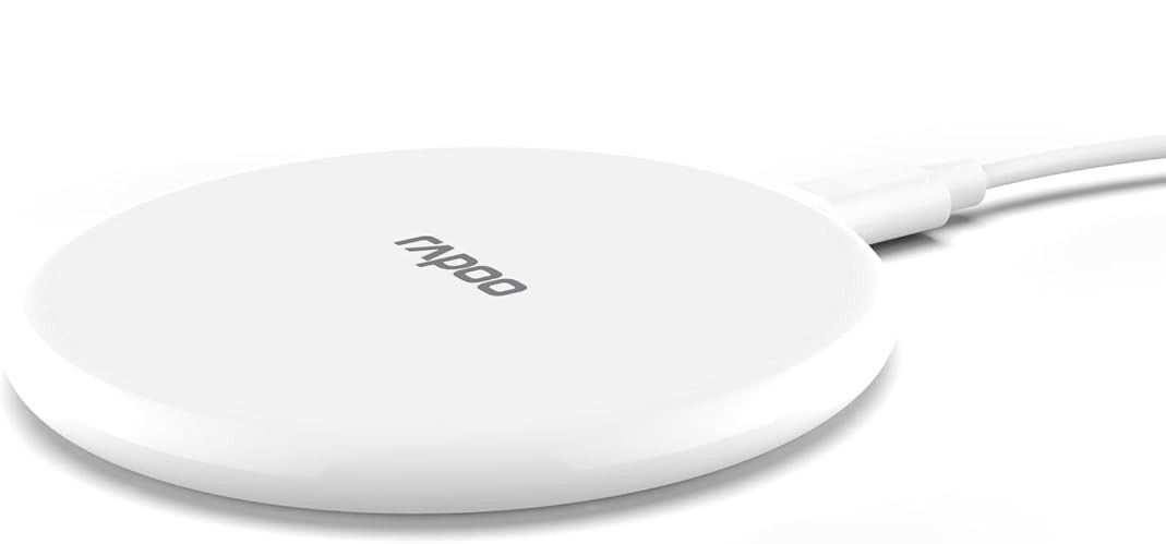 Hama Rapoo "XC105" Wireless Charging Pad, White /217721
