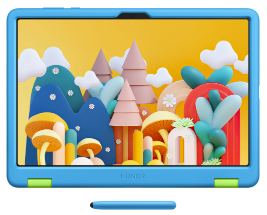 Honor Pad X8a Kids Edition, écran 90 Hz, Parental Guidance, étui De Protection Pour Enfants, Batterie 8300 MAh, Sky Blue