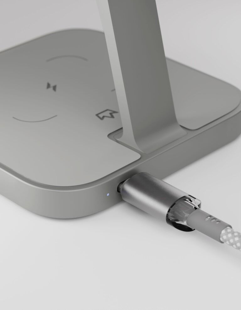 VLP Unity Power 3in1 Wireless Charger, Natural Titanium /1092006