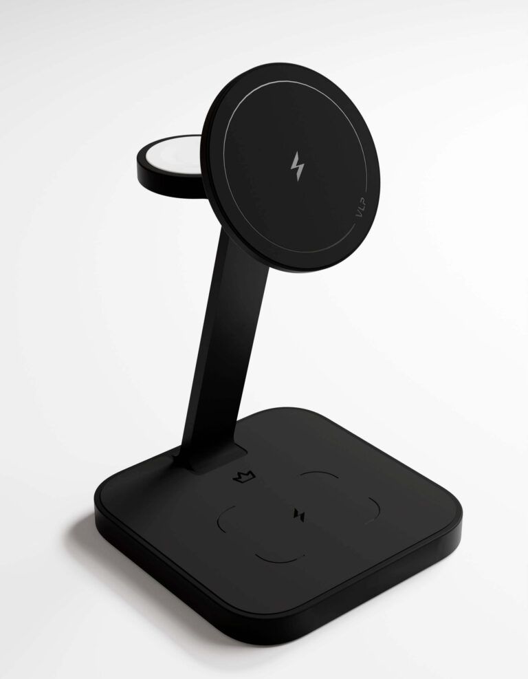 VLP Unity Power 3in1 Wireless Charger, Black Titanium /1092007