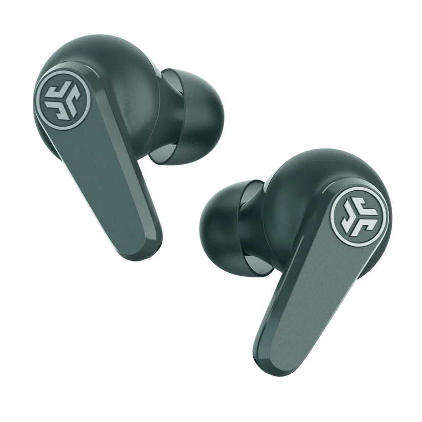 JLab Go Pods ANC True Wireless Earbuds, Sage (IEUEBGOPODSRSGE124)