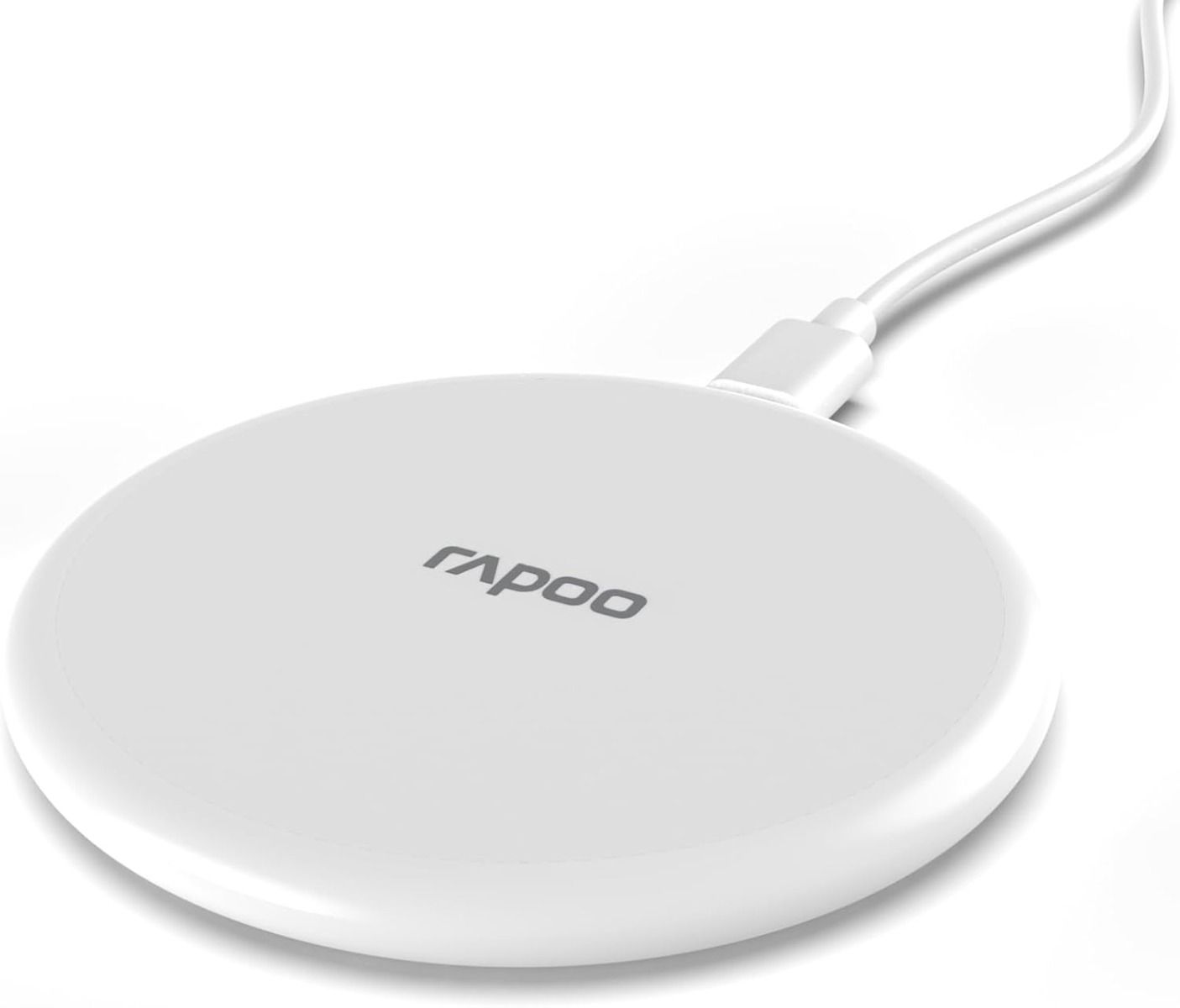 Hama Rapoo "XC105" Wireless Charging Pad, White /217721