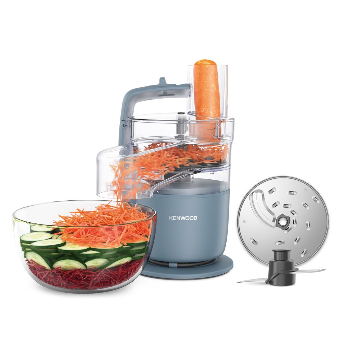Kenwood FDP23.380GY food processor MultiPro Go blue