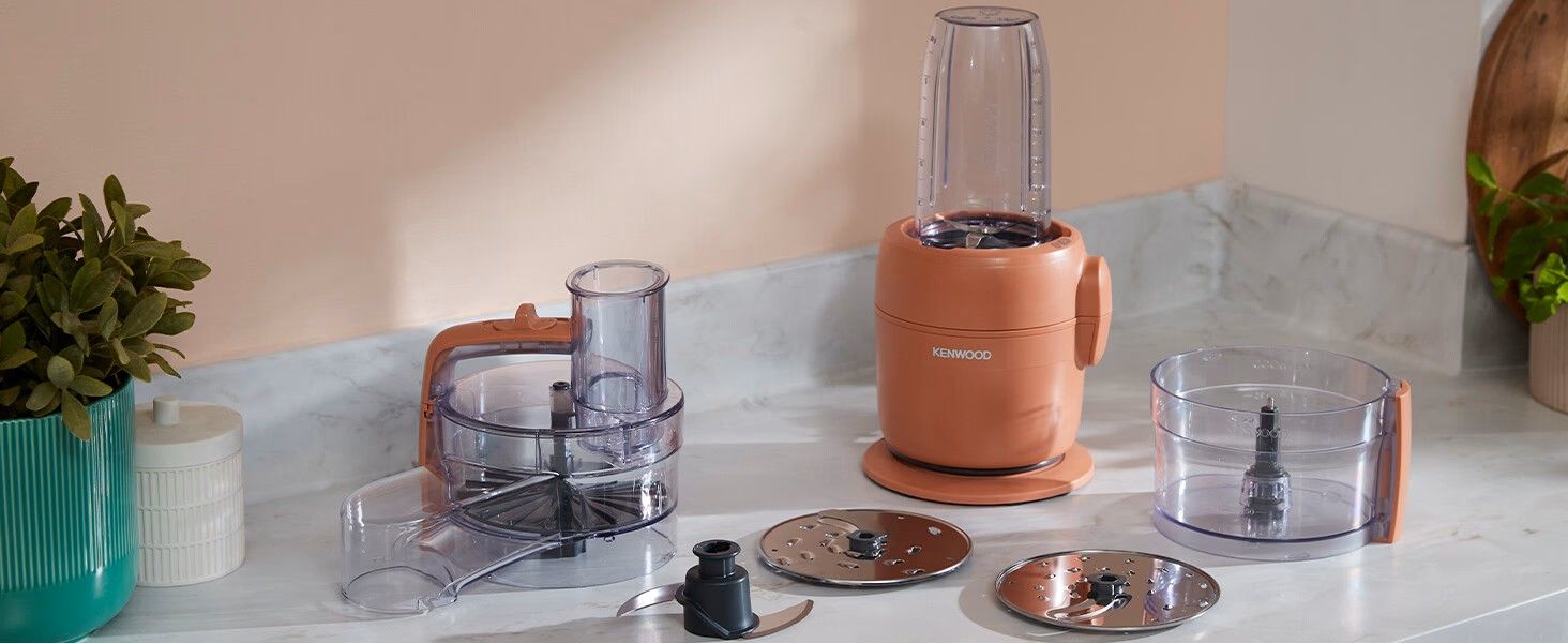 Kenwood FDP23.380RD food processor MultiPro Go red clay