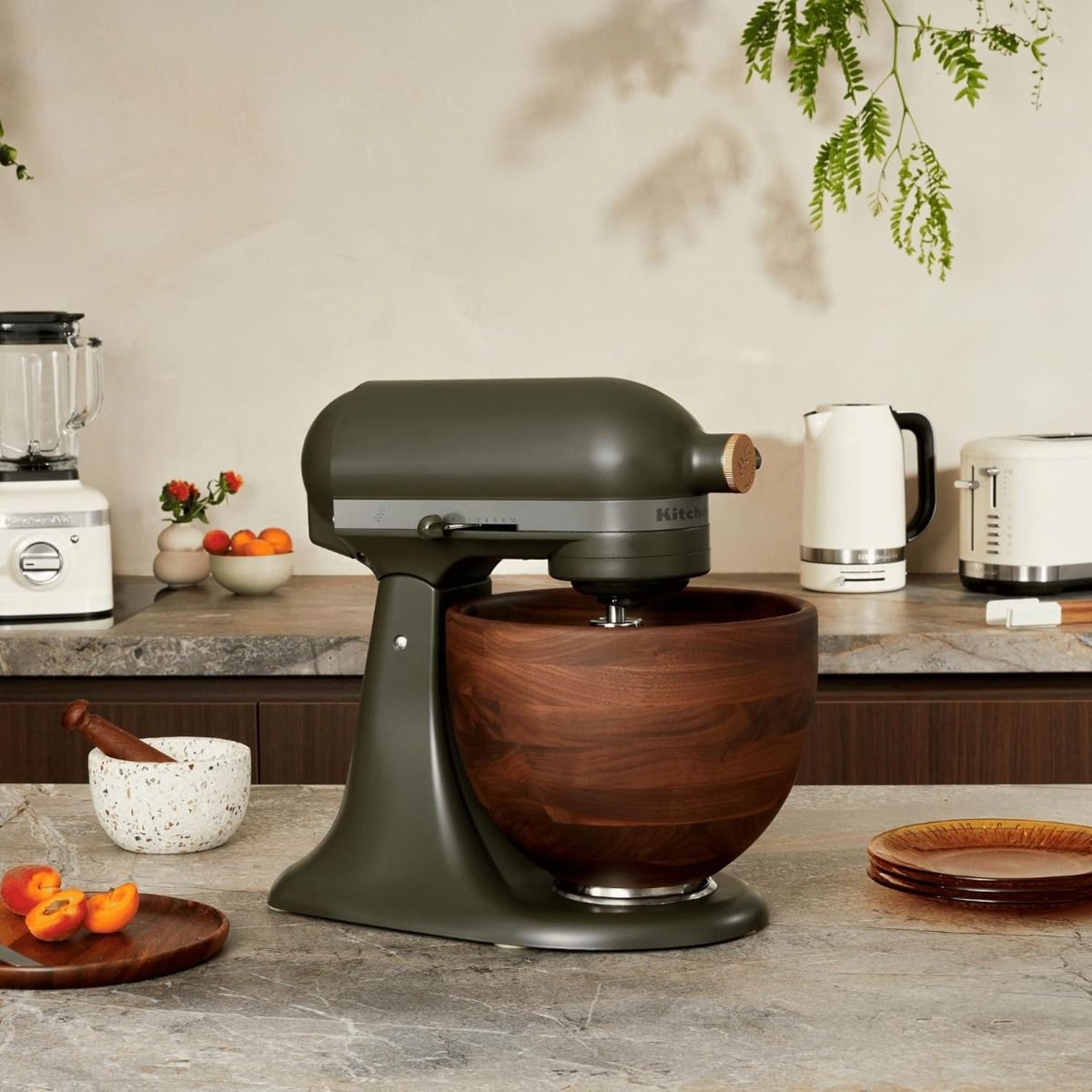 KitchenAid 5KSM180WSEEG stand mixer Evergreen