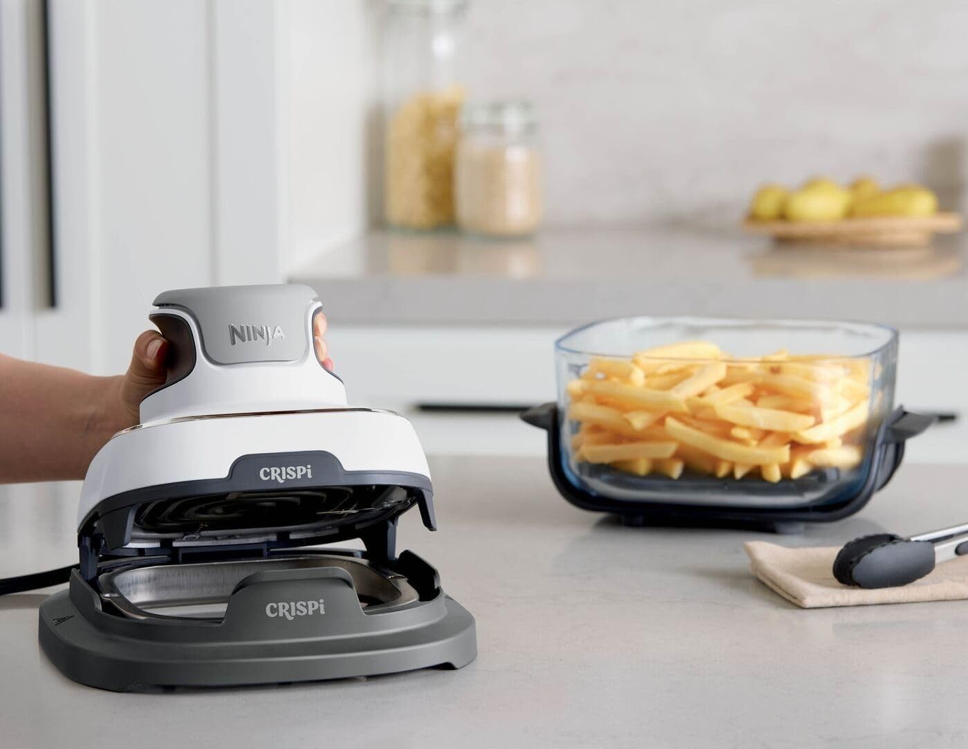 Ninja FN102EU Airfryer Portable 4-in-1 3.8L and 1.4L
