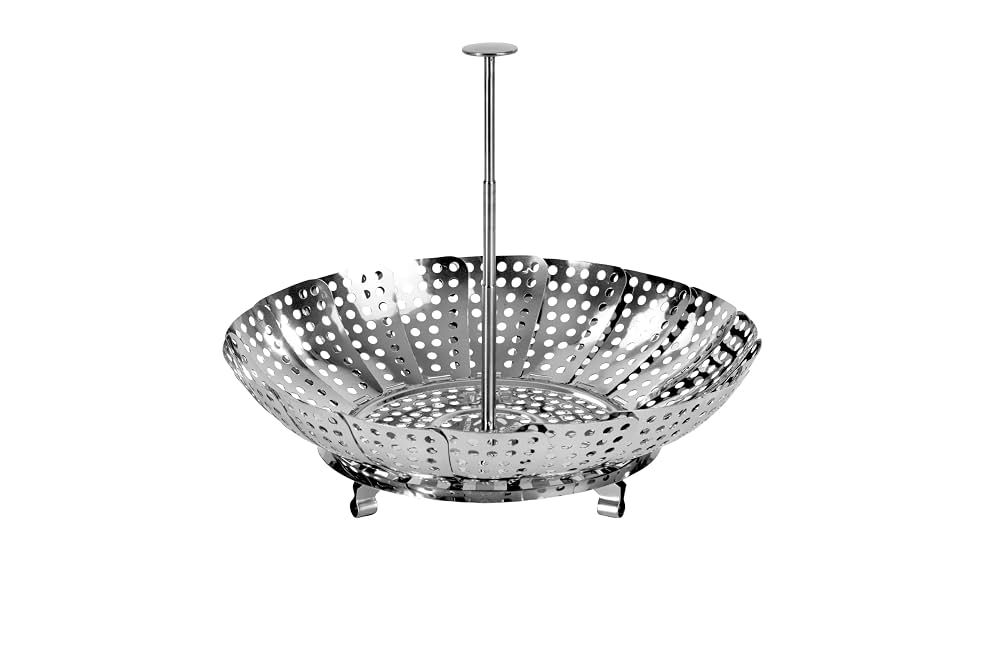 Barazzoni 840052023 steamer basket with telescopic handle