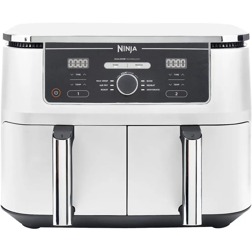 Ninja AF400EUWH Foodi MAX Dual Zone Air Fryer, 9.5L/N - Zigzag