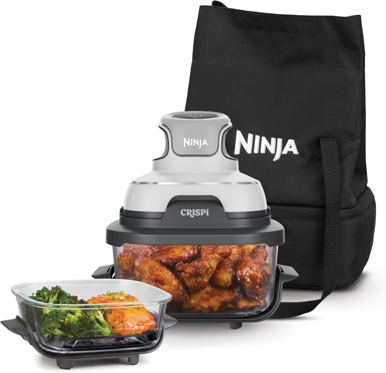 Ninja FN102EU Airfryer Portable 4-in-1 3.8L and 1.4L