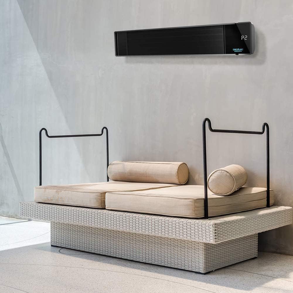 Cecotec 05363 Ready Warm 8700 Power Steel Infrared Outdoor Heater
