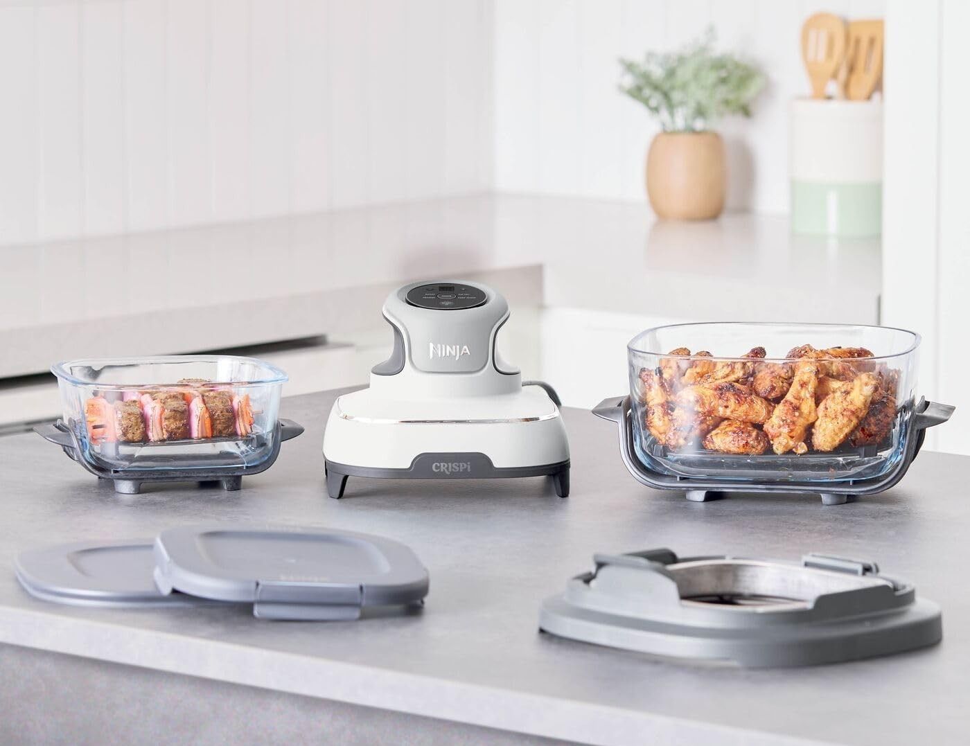 Ninja FN102EU Airfryer Portable 4-in-1 3.8L and 1.4L