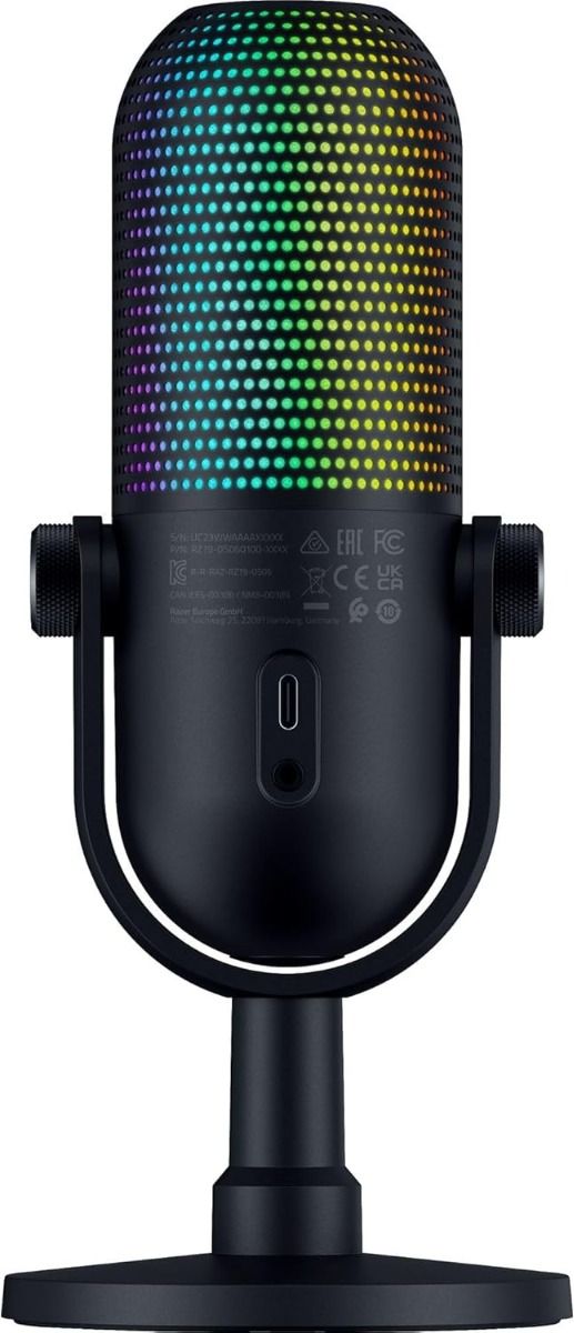 Razer Wired Microphone Seiren V3 Chroma - Black/RZ19-05060100-R3M1