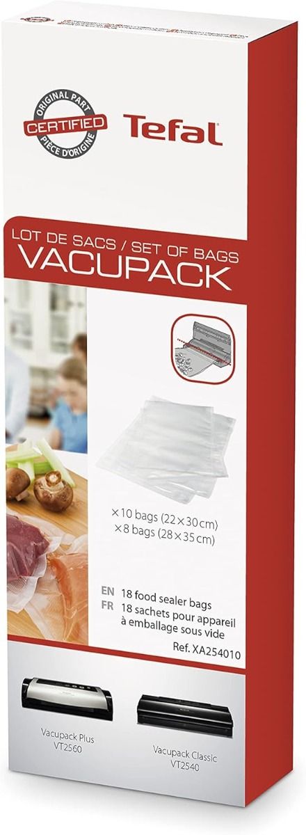 Tefal XA254010 Set of vacuum bags 18 pcs