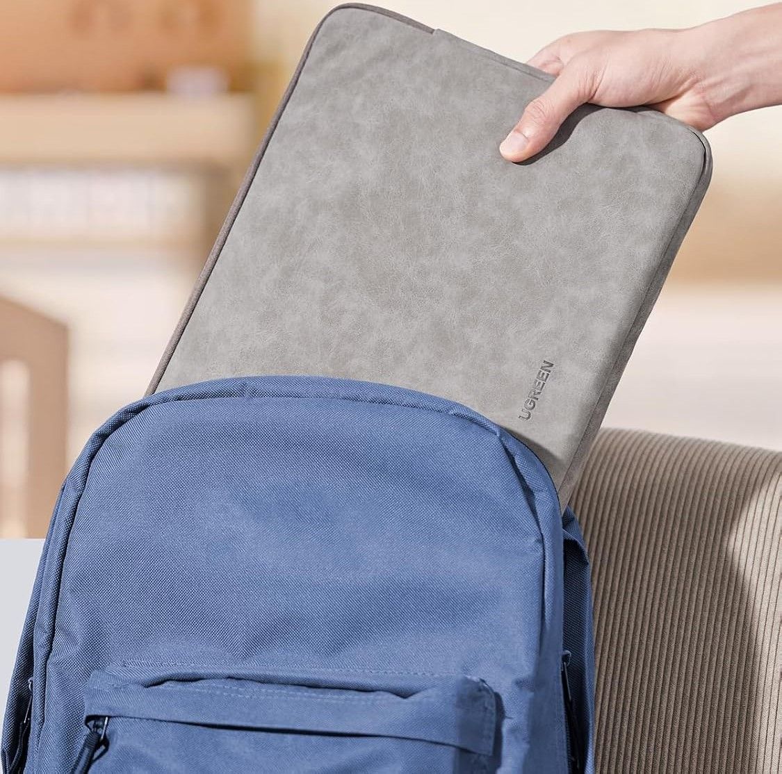 UGREEN Laptop Sleeve 14''-14.9'', Gray /20476