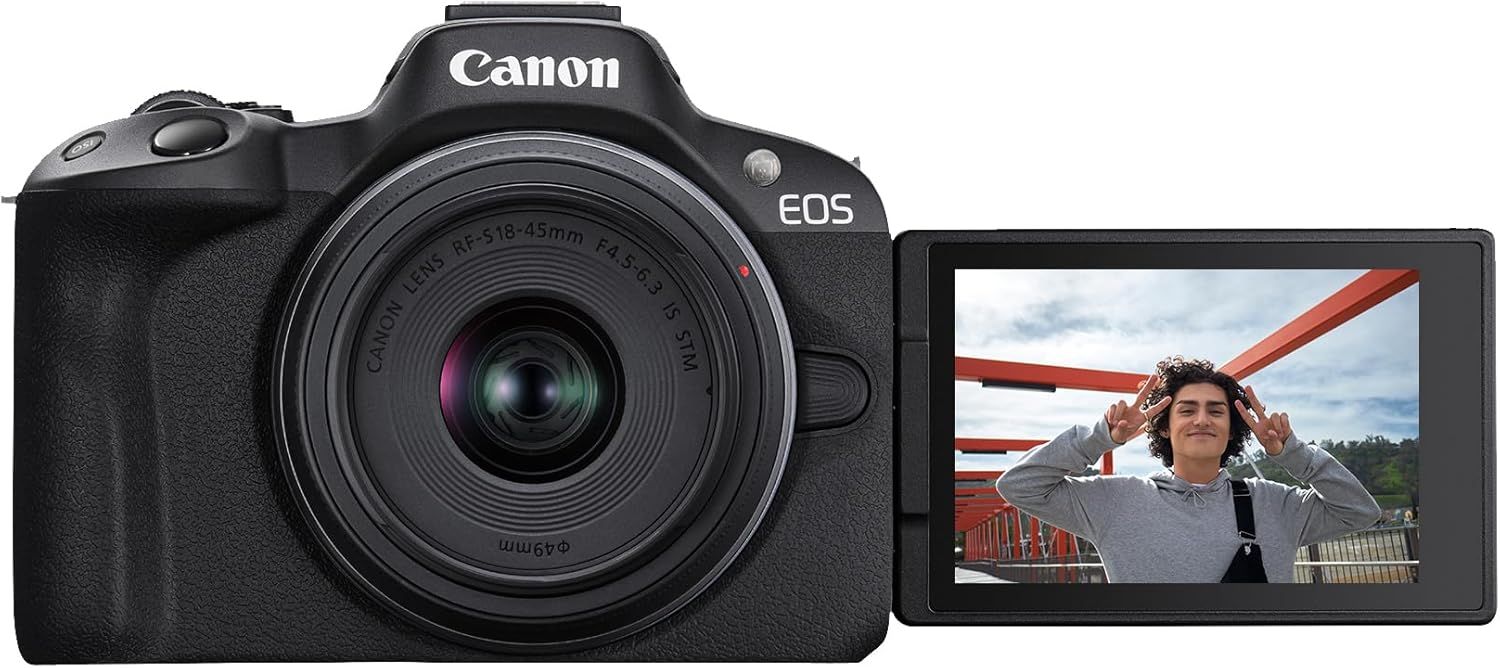 Canon EOS R50 BK RF-S 18-45+RF 75-300 /5811C150BA