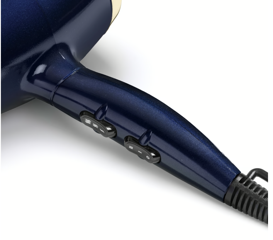 Babyliss 5911E hair dryer black onyx PRO Zigzag
