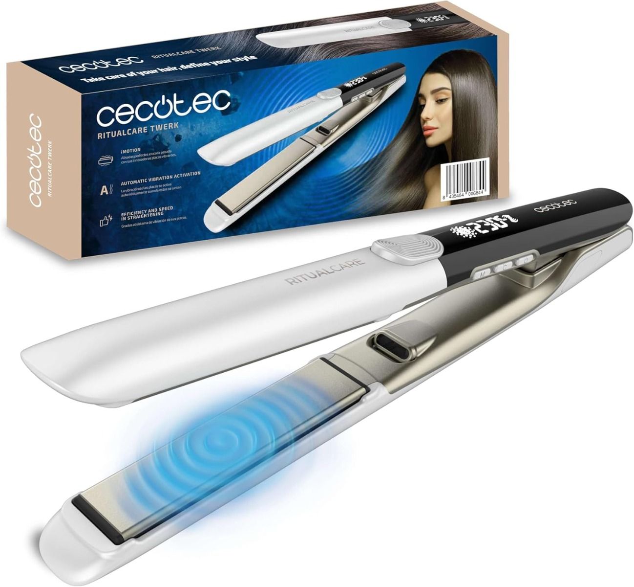 Cecotec 00664 RitualCare Twerk hair straightener