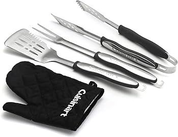 Cuisinart CGS134BLEU grilling tool set 4pcs