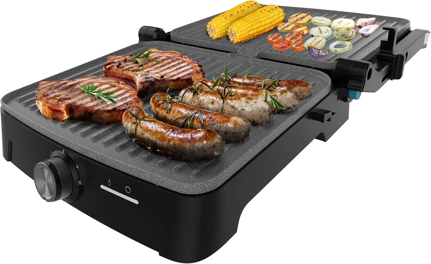 Cecotec A01_EU01_117516 Rock'nGrill 2000 Full open Electric grill