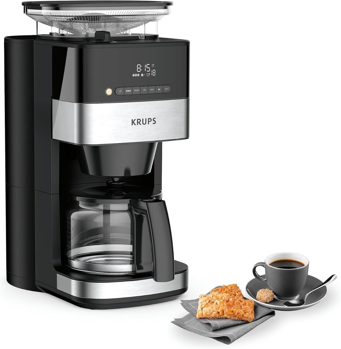 ###Krups KM832810 Drip coffee maker  Grind Aroma