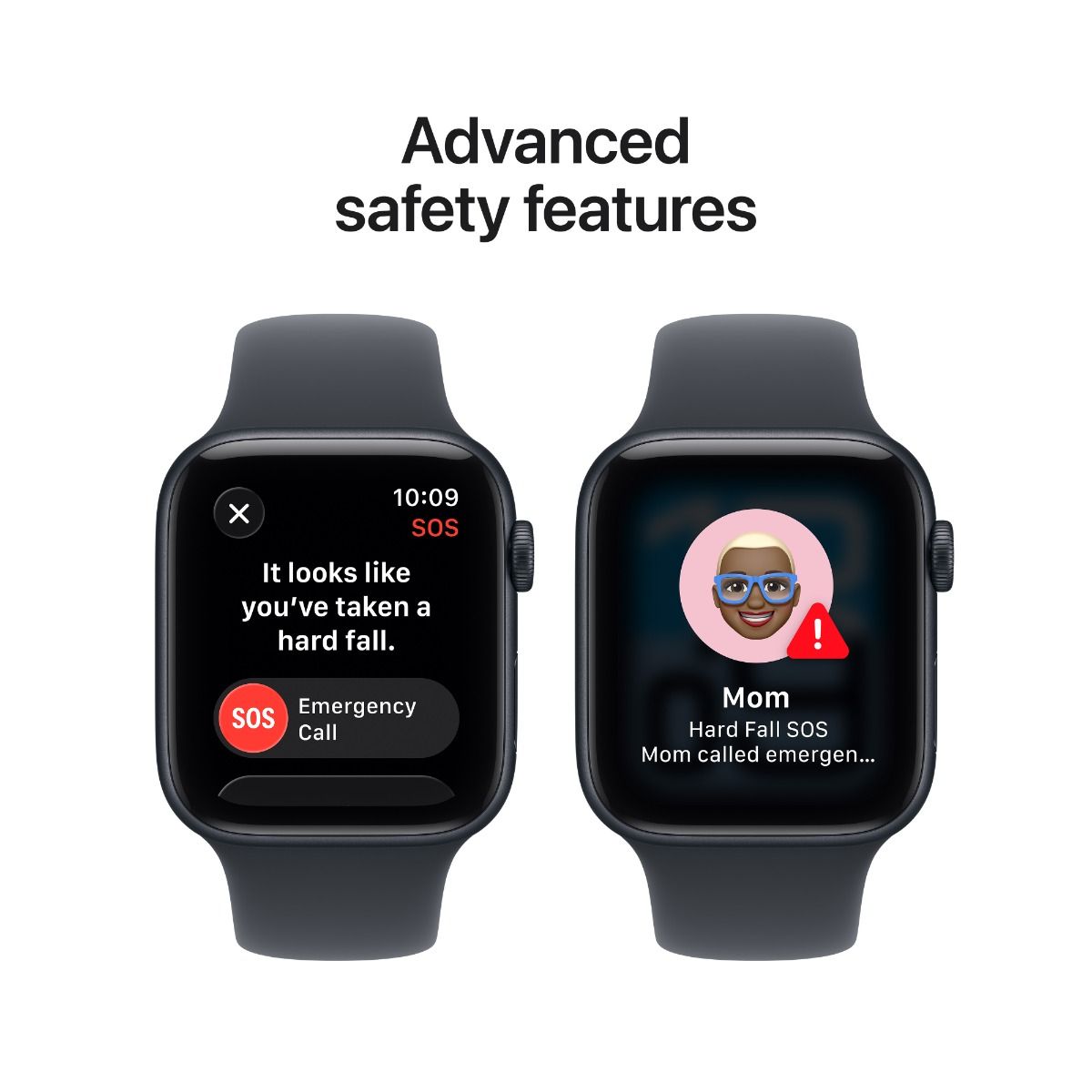 Apple Watch SE 3 GPS 44mm Midnight , Midnight Sport Band - S/M /MEHN4RK/A