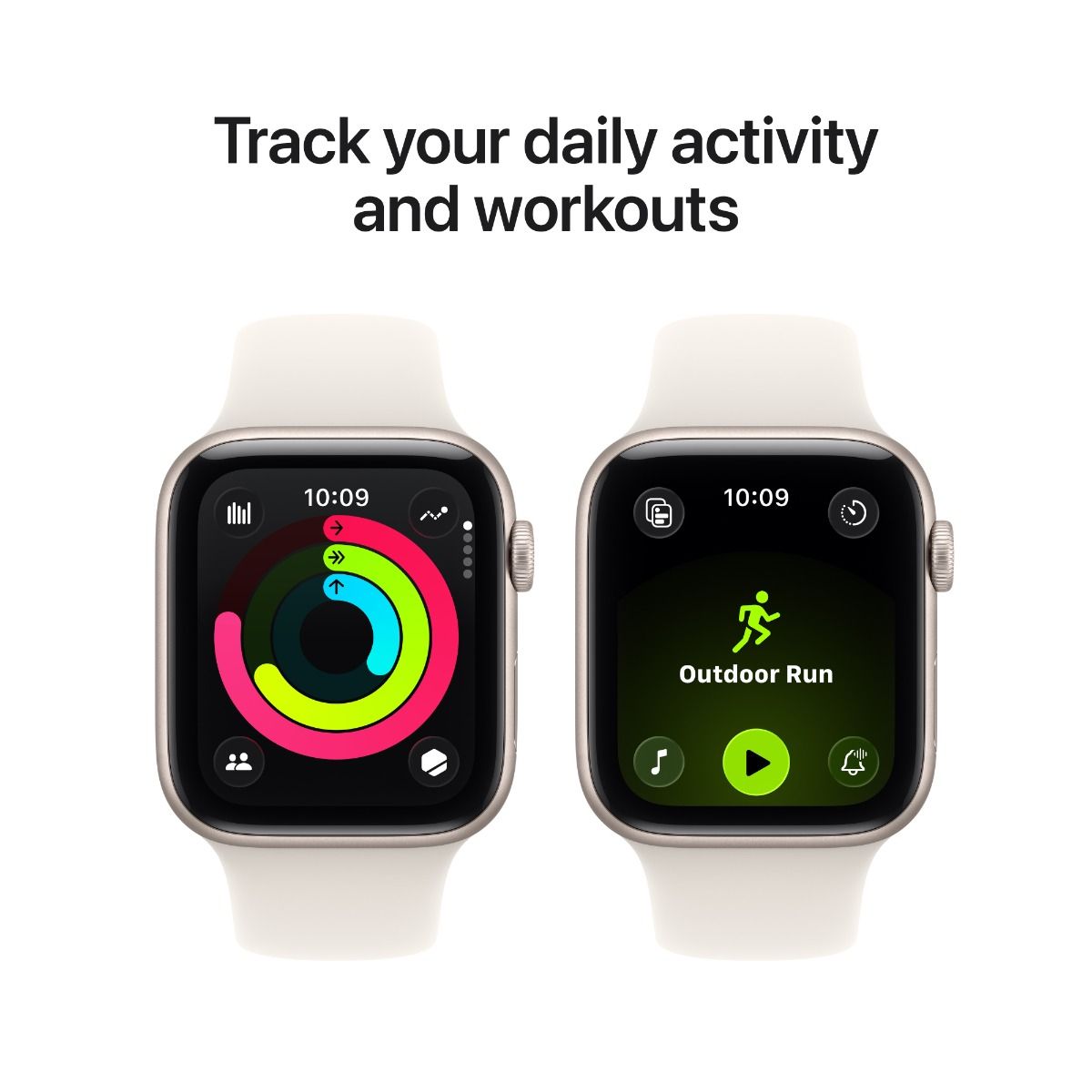 Apple Watch SE 3 GPS 40mm Starlight, Starlight Sport Band - S/M /MEH34