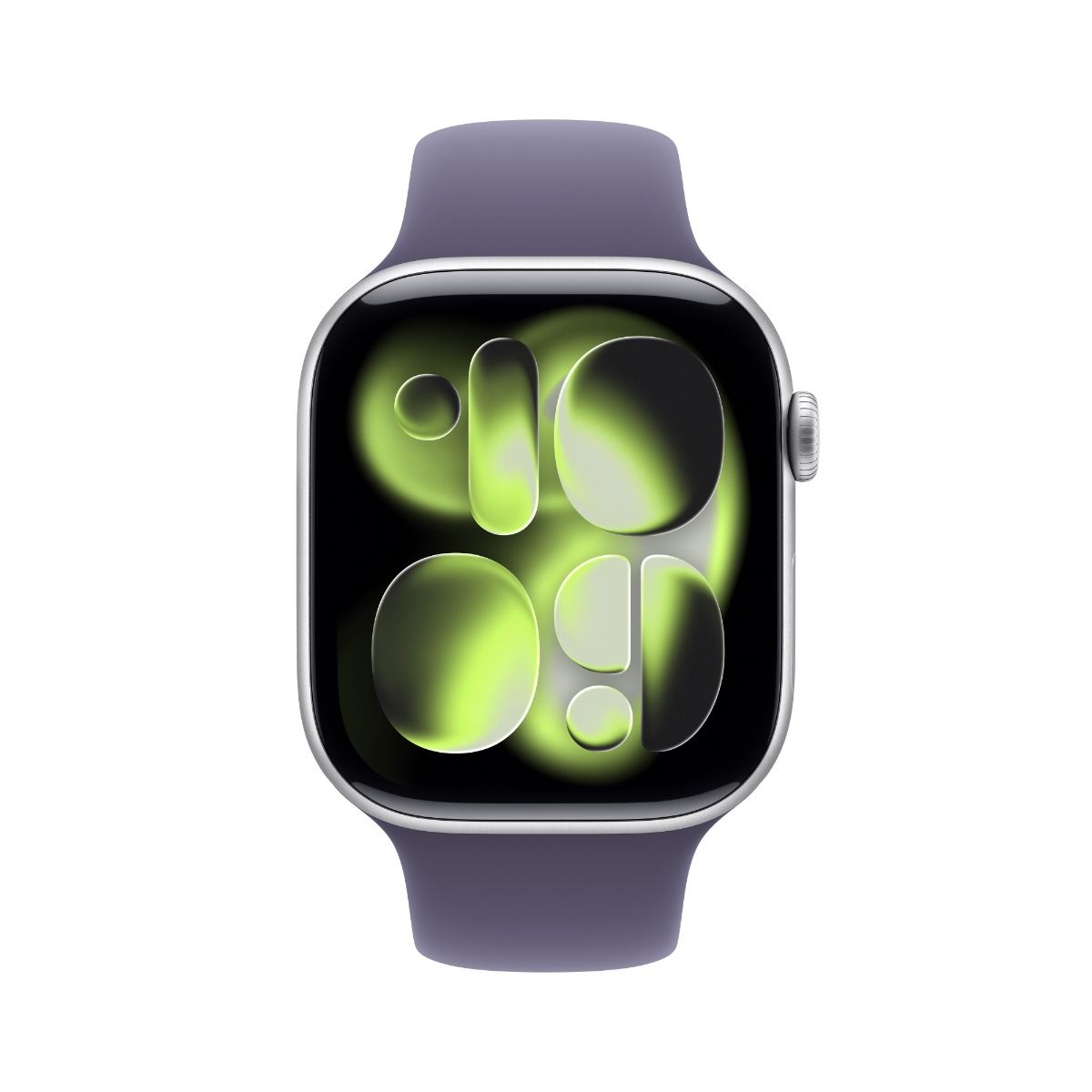 Apple Watch Series 11 GPS 46mm Silver, Purple Fog Sport Band - M/L /MEVA4RK/A