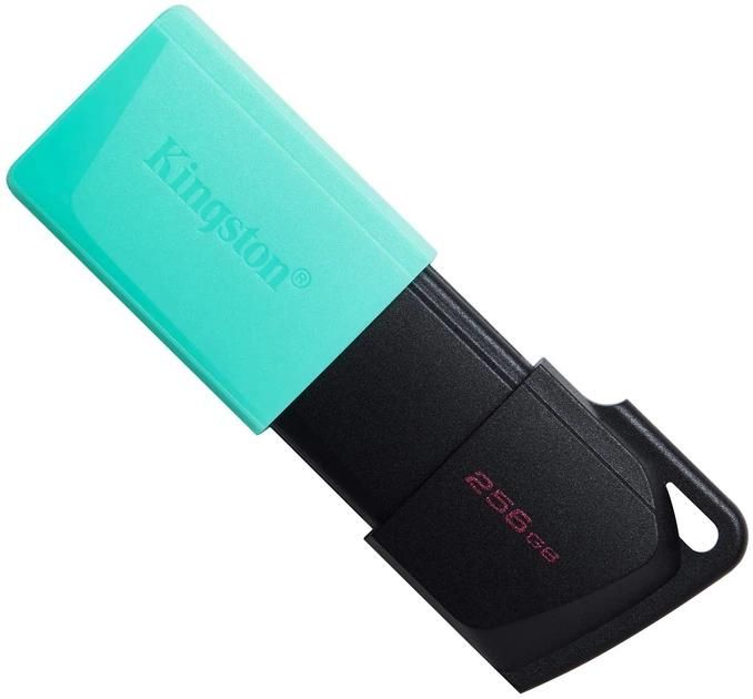 Kingston 256GB, USB 3.2 Gen 1 DataTraveler, Exodia M, Black/Teal (DTXM/256GB)