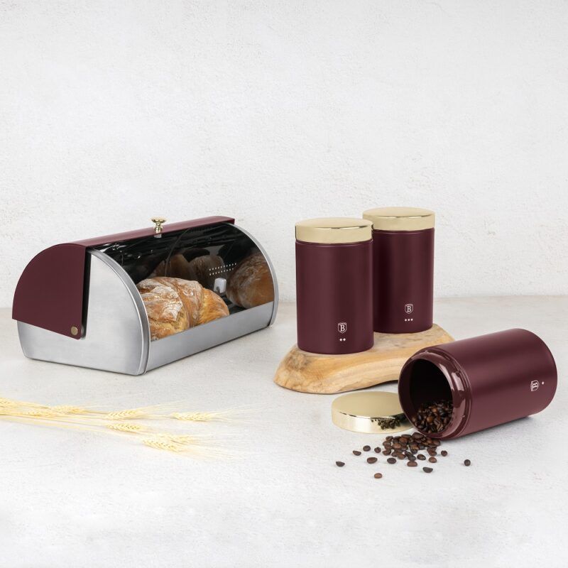 Berlinger Haus BH6737 Leonardo bread box + 3 container set