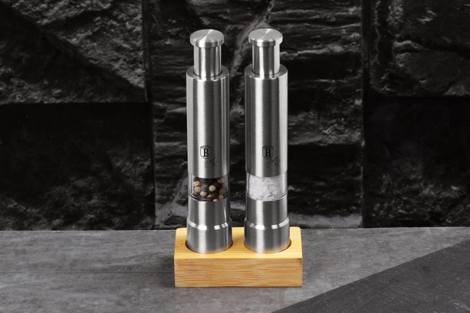 Berlinger Haus BH7783 salt & pepper mill set stainless steel