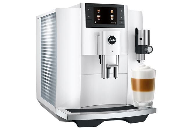 Jura E8 Piano White 15585 Autօmatic coffee machine
