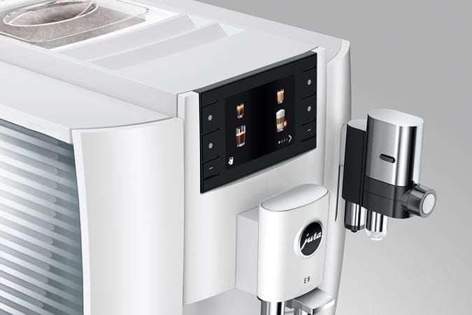 Jura E8 Piano White 15585 Autօmatic coffee machine