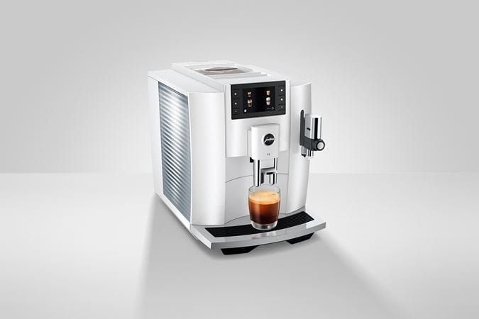 Jura E8 Piano White 15585 Autօmatic coffee machine