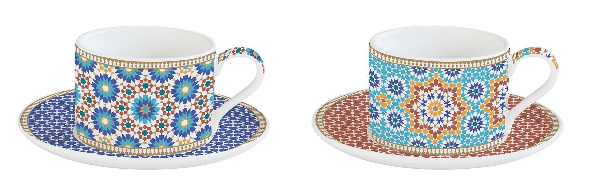 Easy Life 0132/MARR cup with saucer 2x240ml