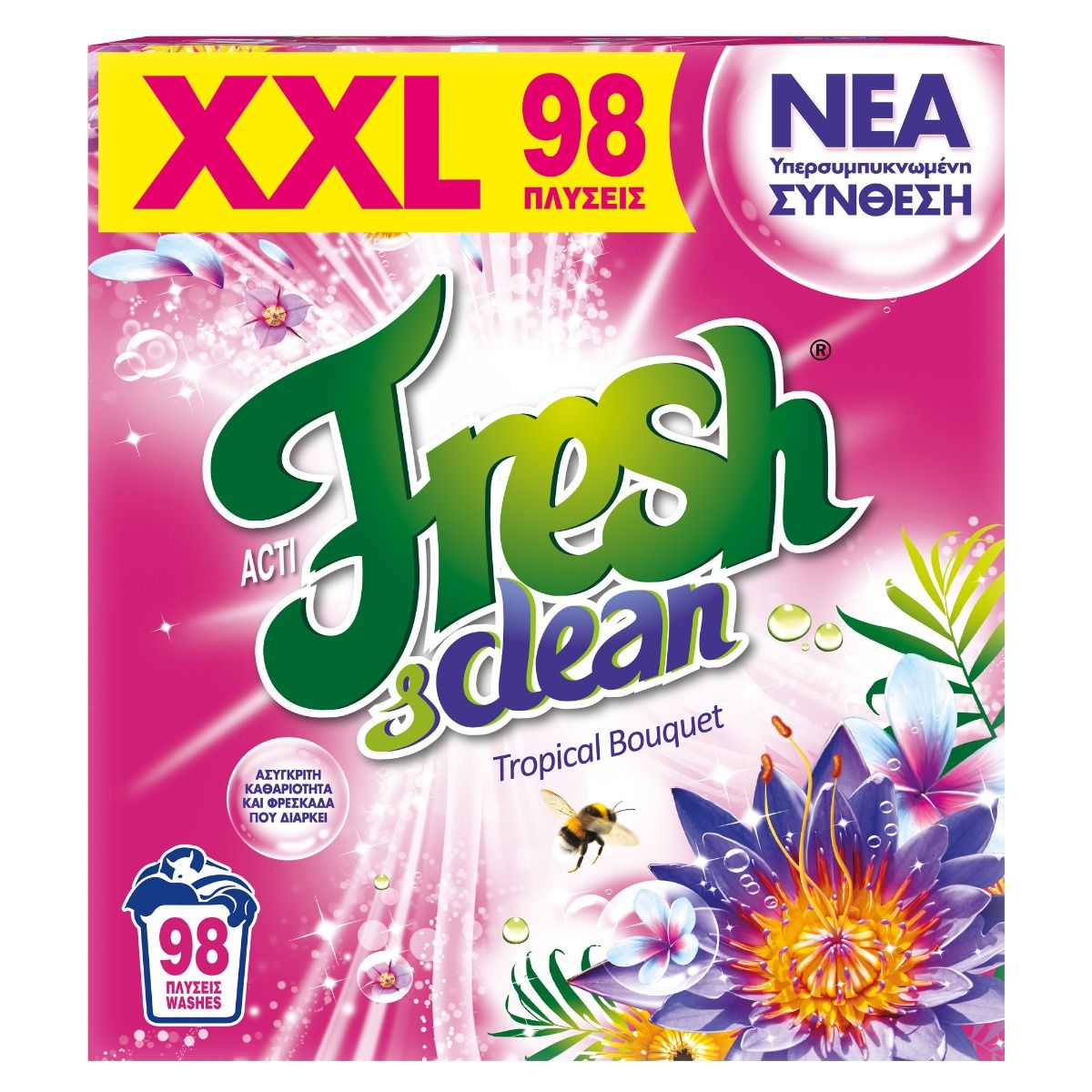 Actifresh&Clean washing powder 4.12kg
