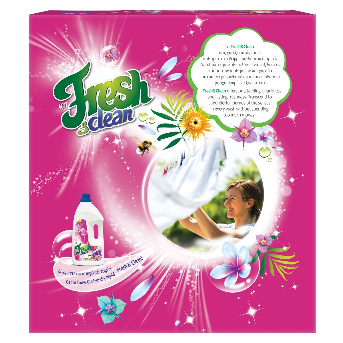 Actifresh&Clean washing powder 4.12kg
