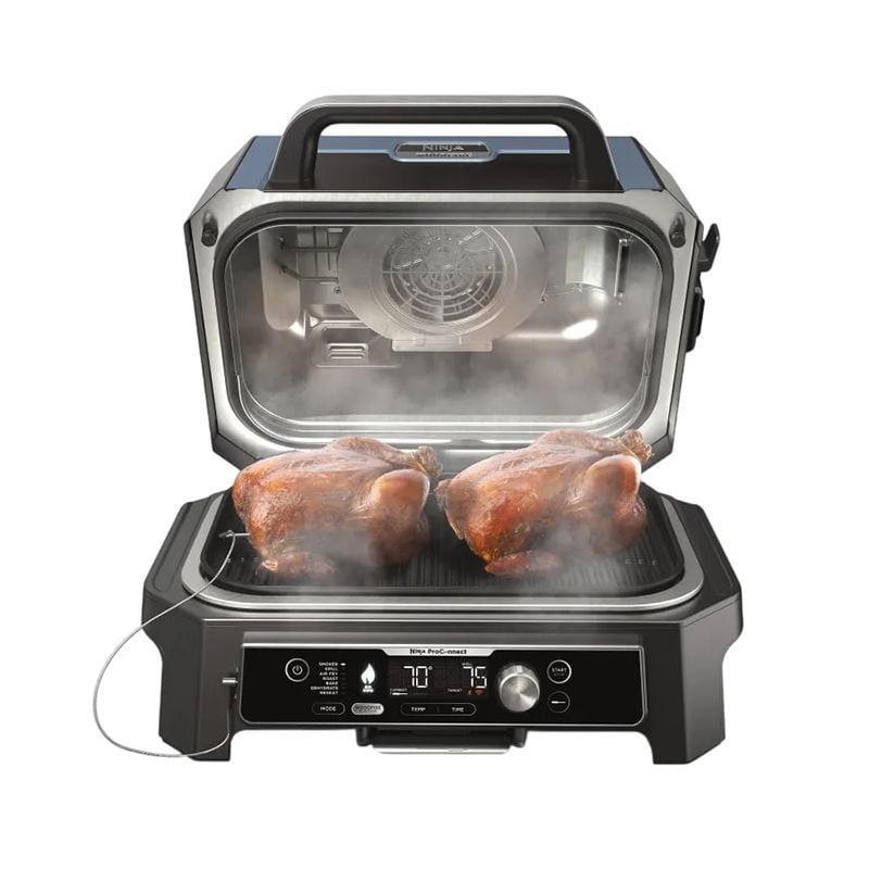 Ninja OG901EU Woodfire Pro Connect XL Electric BBQ Grill & Smoker