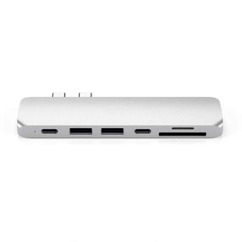 Satechi USB-C Snap Hub, Silver /ST-HUSNS