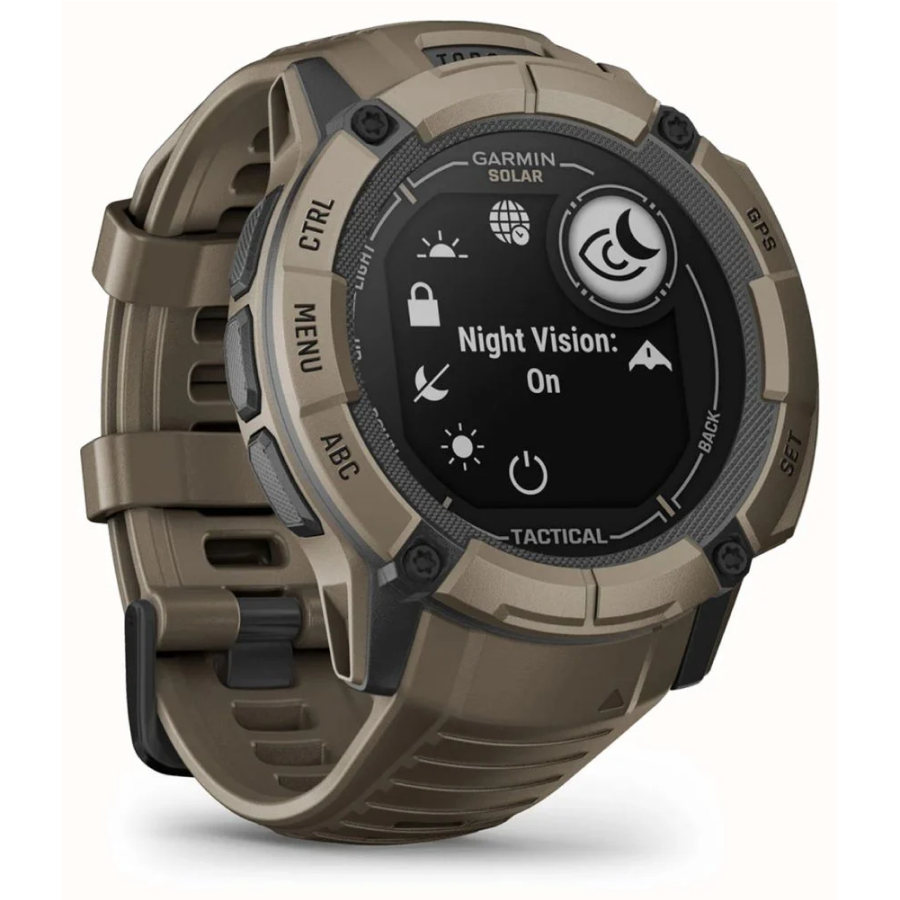 Garmin Instinct 2X Solar - Tactical Edition Coyote
