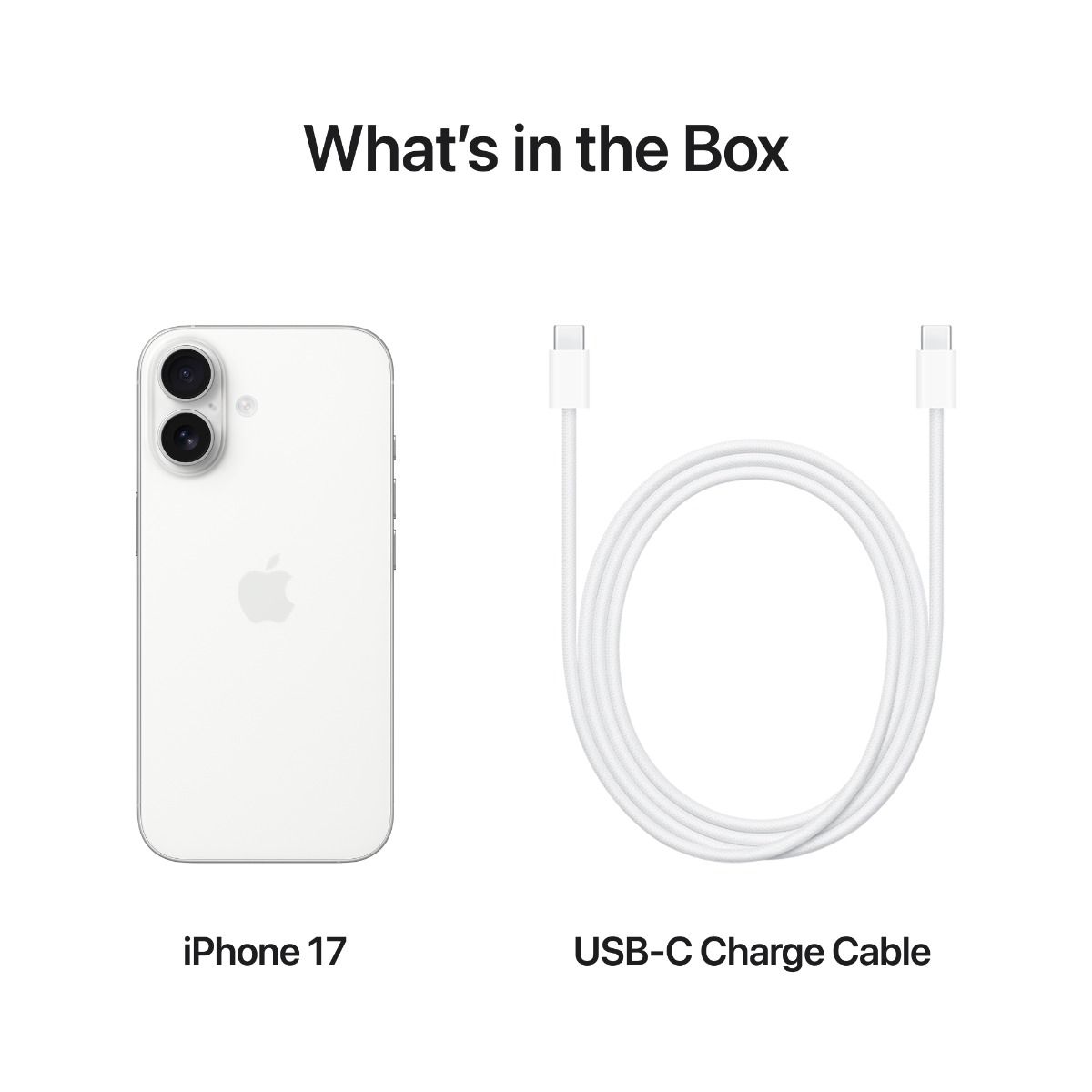 Apple iPhone 17 256GB White (eSim+eSim)