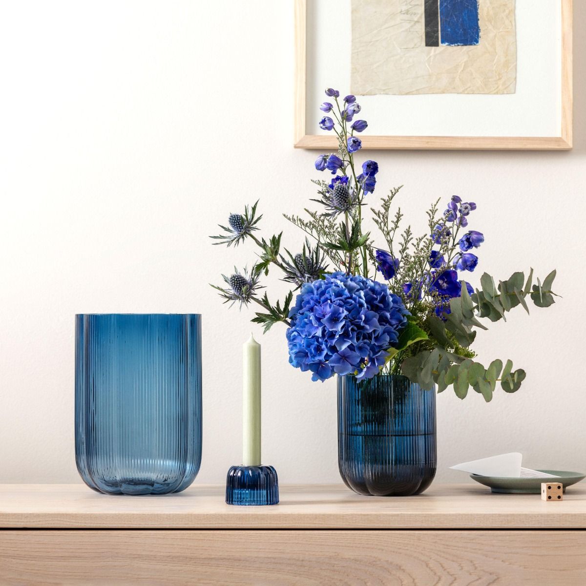 Villeroy&Boch 1173380949 fleur bleu vase 22cm