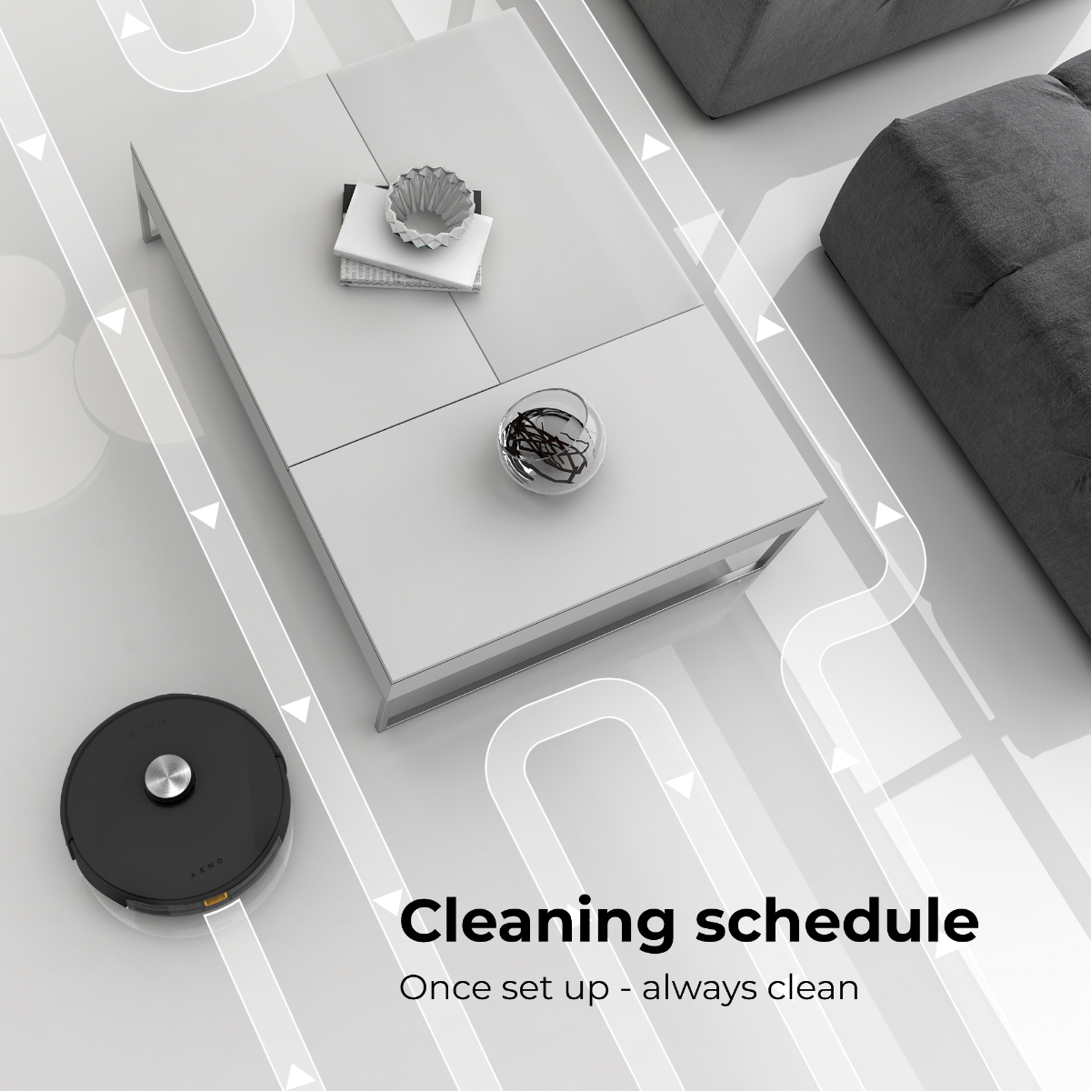 AENO ARC0003S Robot Vacuum Cleaner RC3S - outlet