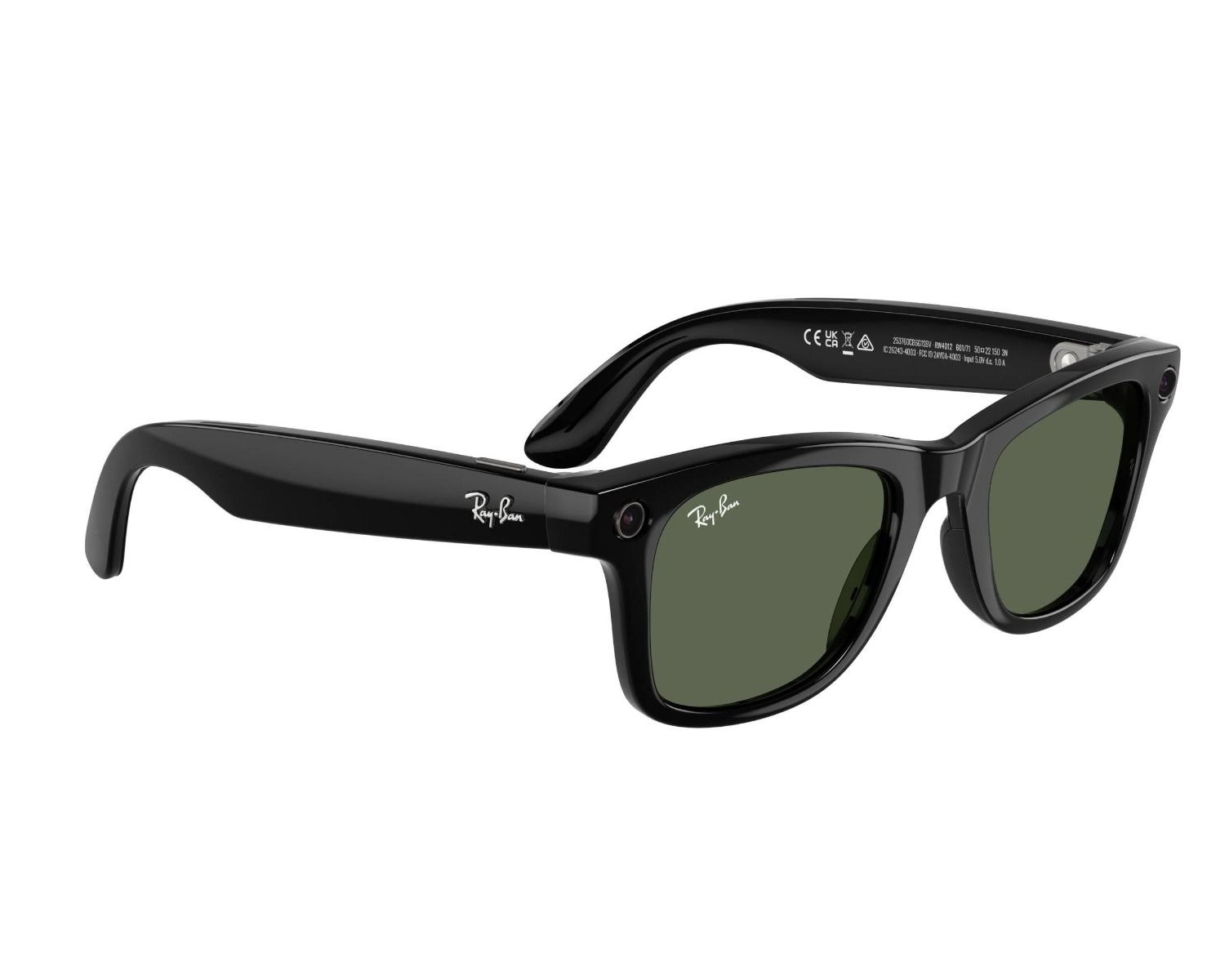 Ray-Ban Wayfarer (Gen 2), (RW4012)  Shiny Black/G-15 Green (C601/7150)