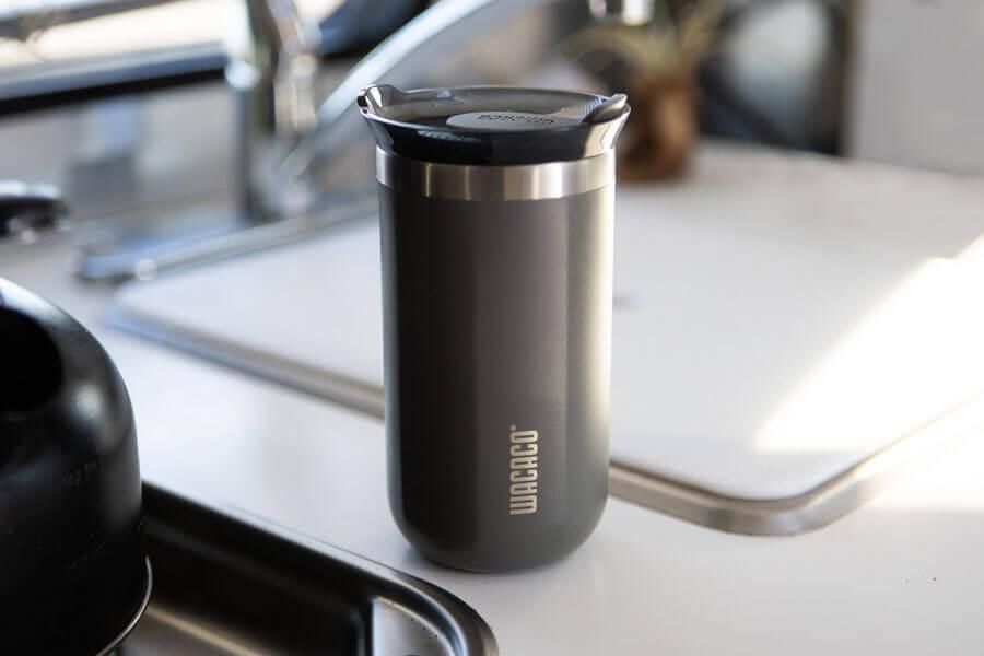 Wacaco Octaroma Lungo Onyx Black mug 300ml