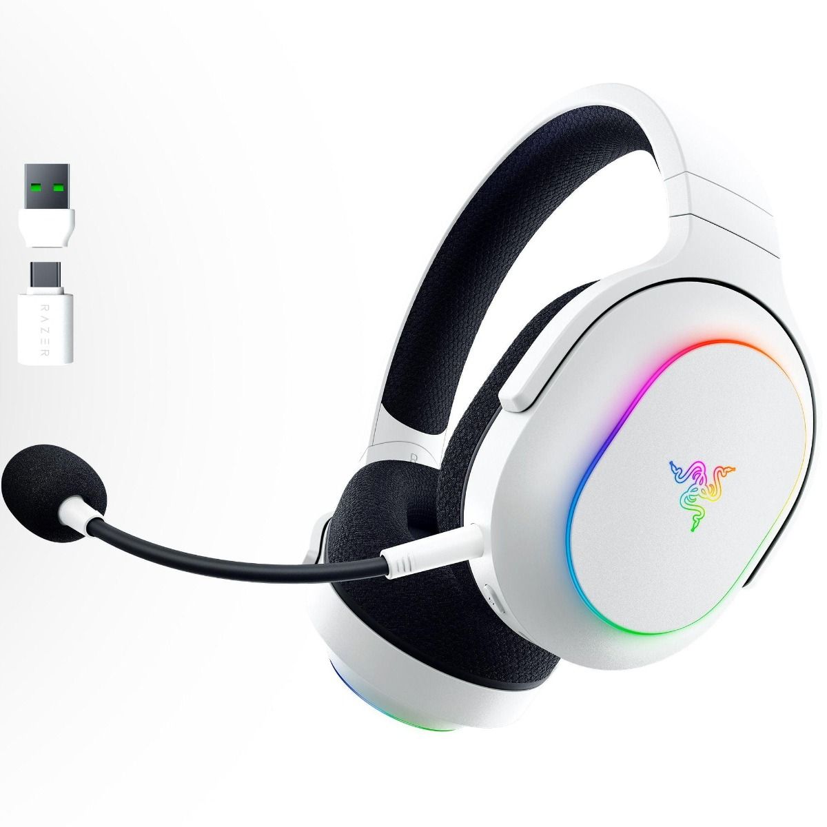 Razer Wireless Headphone Barracuda X Chroma, Phantom White /RZ04-05220400-R3M1