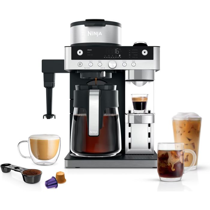 Ninja CFN802EU Prestige 2-in-1 Filter and Capsule Coffee Maker