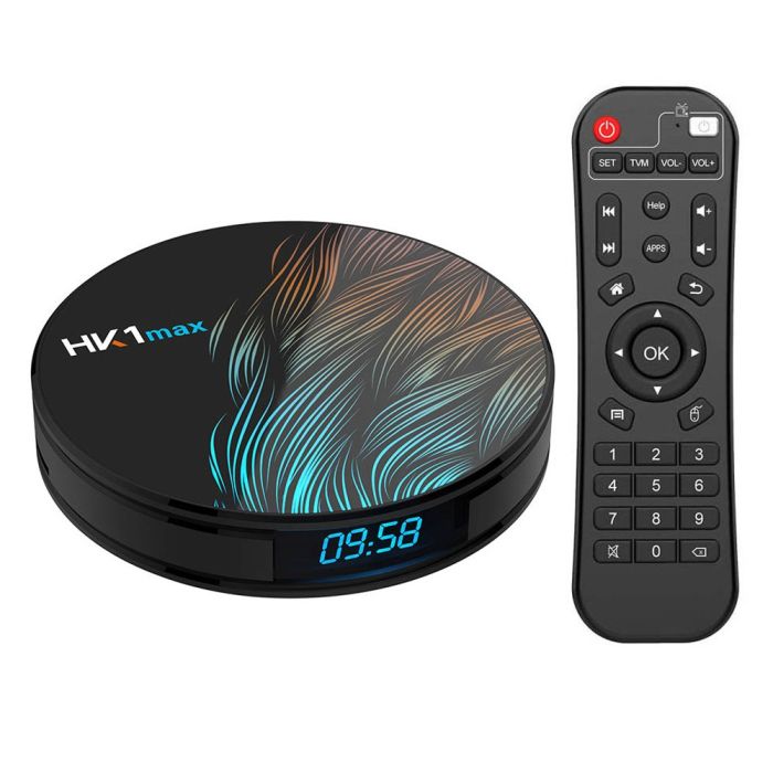 Smart Box HK1 MAX/ 4K, Android 10.0, 4GB/32GB